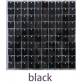 Shimmer Wall Black | Set 49 PCS